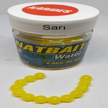 Sr Sazanrig  Renat Carp Renatbait Deniz ve Tatlı Su Levrek Çupra Alabalık Silikon Yem Karides Kokulu 6 mm (90 Adet)