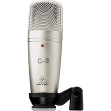 C-3 Çift Diyafram Stüdyo Condenser Mikrofon