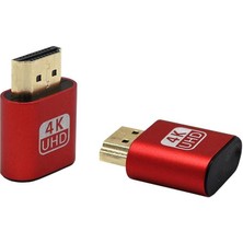 Keepro HDMI Dummy Plug Yüksek Çözünürlüklü Sanal Monitör Ekran Emülatörü