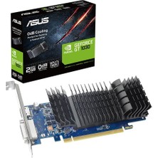 ASUS GEFORCE GT 1030 2GB 64bit GDDR5 1417MHz OC DVI HDMI (GT1030-SL-2GD4-BRK) EKRAN KARTI