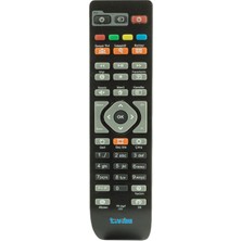 Tivibu Airties Hd Blisterli Uydu Kumanda (Renkli Tuşlar Üstte) (2 Büyük Pilli Aa)