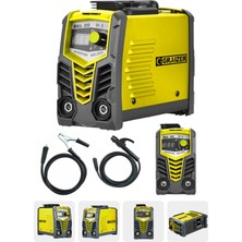 Graizer Alman Mma 200 Amper Profesyonel Dijital Göstergeli Inverter Kaynak Makinesi Sarı