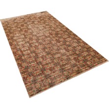 Sempati Halı Vintage El Dokuma Eskitme Halı 146 x 270 cm. 8260