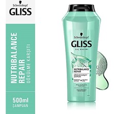 Gliss Nutribalance Şampuan 1 Paket (1 x 500ML) Şampuan