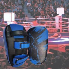 Strade Store Boks Tekme Kalkanı Mma Odak Pad Delme Eğitim Sparring Mitt Mavi (Yurt Dışından)