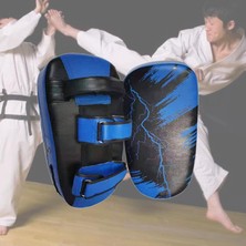 Strade Store Boks Tekme Kalkanı Mma Odak Pad Delme Eğitim Sparring Mitt Mavi (Yurt Dışından)