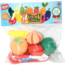 Birlik Toys URT007-PVC-2AB Yemek Dünyası Meyve Kesme Seti