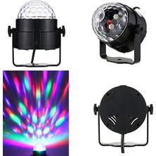 Rshower LED Sahne Ses Aktif Dönen Disko Işık Renkli 3 W Rgb Lazer Projektör Işık Dj Parti Işık Ev Için Ktv Bar Noel Için (Yurt Dışından)
