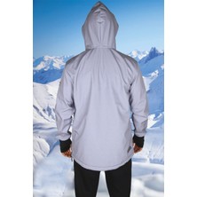 Snowsea Gri Tasarım Yaka Fermuarlı Snowboard Montu SS7731