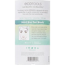 Ecotools Ecotools Ecotools Konjac Yüz Temizleme Süngreri 1 Paket (1 X 1 Adet)