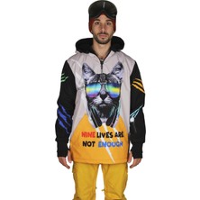 Snowsea Cool Cat Yaka Fermuarlı Snowboard & Kayak Montu SS7724
