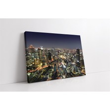 Tablosan New York Gece Kanvas Tablo