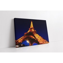 Tablosan Fransa Eyfel Kulesi Kanvas Tablo
