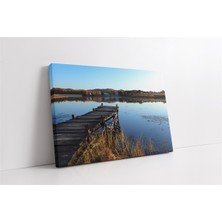 Tablosan Iskele Deniz Kanvas Tablo