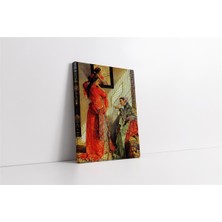 Tablosan Kapalı Gossip Kahire Kanvas Tablo