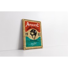 Tablosan Vintage Retro Görsel Kanvas Tablo