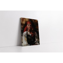 Tablosan Kadın Kanvas Tablo