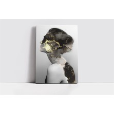 Tablosan Kadın Manipülasyon Kanvas Tablo