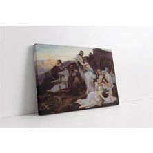 Tablosan Yurt Dışında Bir Papaz Kanvas Tablo