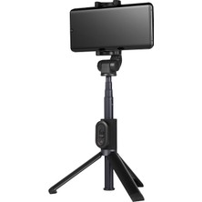 Hongshou Zoom Katlanabilir Uzatılabilir Bluetooth Tripod -Siyah (Yurt Dışından)