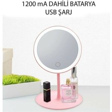 Asfal Masaüstü Dokunmatik Ekranlı Makyaj Aynası LED Işıklı Make Up Mirror