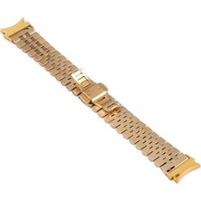 Hongshou Samsung Galaxy Watch4 Için Paslanmaz Çelik Kayış 40MM / 44MM (Yurt Dışından)