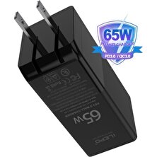 Charge Ilepo Gan 65W USB C Şarj Cihazı Hızlı Şarj