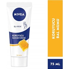 Nivea Koruyucu Bakım El Kremi, Bal Mumu ve Gül Kokusu, 75 mlEl Kremi