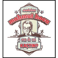 Webcenter Yeşilçam Mahmut Hoca - Sende Mi Kaçtın? 10X20 Mdf Poster