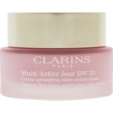 Clarins Multi Active Day Cream Spf 20 50 Ml Gündüz Kremi 1 Paket (1 X 1 Adet)Yüz