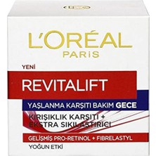 Loreal Paris L'oréal Paris Revitalift Yaşlanma Karşıtı Gece Bakım Kremi, 50 ml