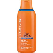 Lancaster Sun Beauty Silky Milk Sublime Tan SPF15 1 Paket  Vücut Güneş Kremi