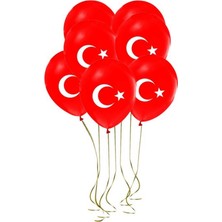 Balonevi Balon Ayyıldız (10 Adet)