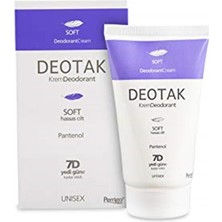 Deotak Hassas Ciltler Için Soft Krem Deodorant 35 ml (1 X 35 ml)