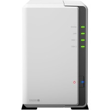 Qnap Synology DS220J04 2X2TB Raıd(0-1) Nas Depolama Ünitesi