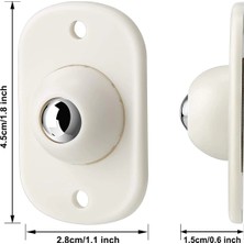 Mağazanyanında Yapışkanlı Eşya Kaydırma Bilyeleri - Kolay Taşıma Aparatı 4 Adet