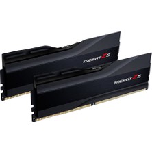 G.Skill Trident Z5 Siyah Ddr5 6000MHZ CL36 32GB (2X16GB) Dual (36-36-36-76) 1.3V (F5-6000U3636E16GX2-TZ5K) Ram