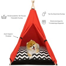 Teepee House Köpek Çadırı 70 x 70 x 85 cm