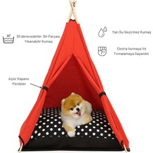 Teepee House Köpek Çadırı 70 x 70 x 85 cm