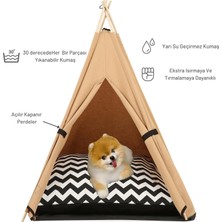 Teepee House Köpek Çadırı 70 x 70 x 85 cm