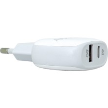 Mcstorey 20W Qc/pd  Type-C ve Usb-A Girişli Hızlı Şarj Güç Adaptörü