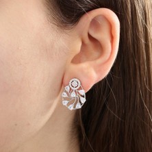 Mia Vento Effective Diamond Işıltı Yağmuru Gümüş Küpe