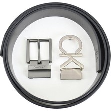 Calvın Kleın Erkek 4 In 1 Kemer 11CK020007-BLK-BRN