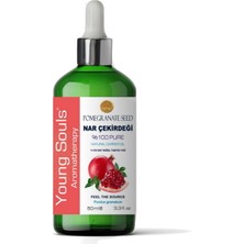 Young Souls Aromatherapy Pomegranate Seed Carrier Oil Nar Çekirdeği Bitkisel Sabit Yağ 50 ml