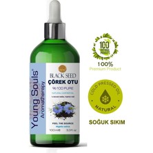 Young Souls Aromaterapi Çörek Otu Bitkisel Sabit Yağ ( Carrier Oil ) 100 ml