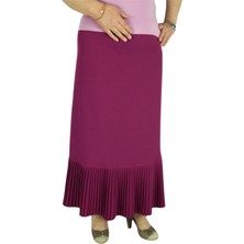 Asil Kadın Fuşya Uzun Etek ASL1001