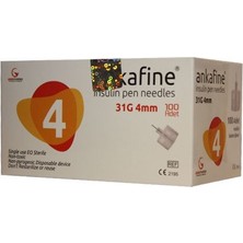 Ankafine Insulin Iğne Ucu 31G 4mm 100 Adet