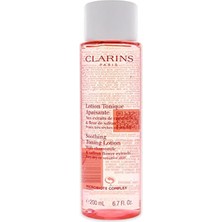 Clarins Soothing Toning Lotion 200 ml Yatıştırıcı Losyon 1 Paket (1 x 1 Adet)Ton