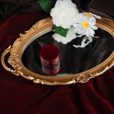 Dolity Nordic Ayna Plaka Dekoratif Tepsi Düğün Ev Süsler Için Ev Kolye Altın Oval