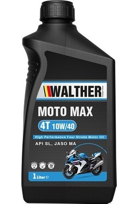 Walther Moto Max 4t 10W-40 1 Lt